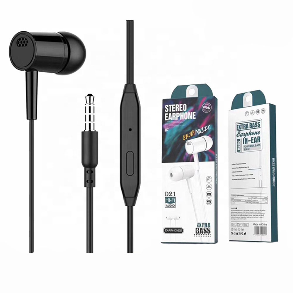 D21 Stereo Earphones
